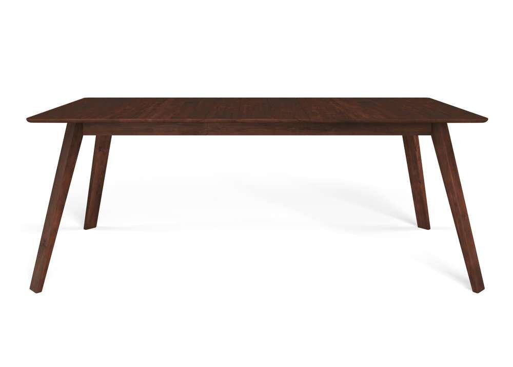 Saloom Furniture - Alton Extension Dining Table 42 x 92 x 29 in Java - SSWI-4272-1-ALT-Java-G veiw 2