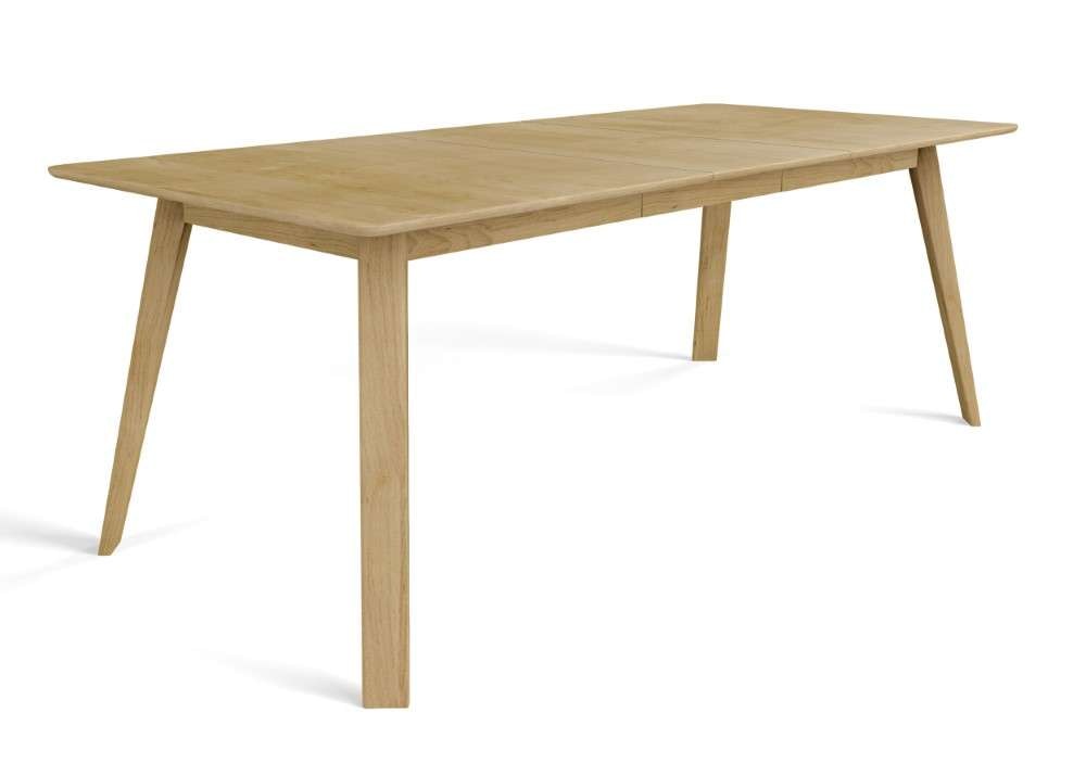 Saloom Furniture - Alton Extension Dining Table 42 x 92 x 29 in Natural - SSWI-4272-1-ALT-Natural-G veiw 1