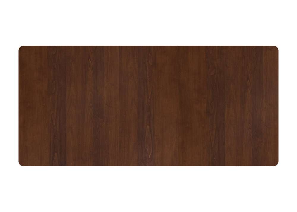 Saloom Furniture - Alton Extension Dining Table 42 x 92 x 29 in Walnut - SSWI-4272-1-ALT-Walnut-G veiw 4