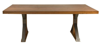 Saloom Furniture - Ambrose Dining Table 42 x 72 x 29 in Walnut - MAWS-4272-AMB-Walnut-G veiw 2