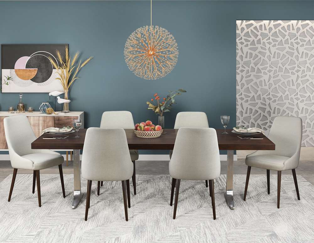 Saloom Furniture - Apollo Dining Table 42 x 80 x 29 in Natural - MDWS-4280-APO-Natural-G veiw 5