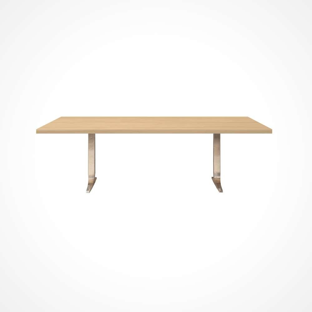 Saloom Furniture - Apollo Dining Table 42 x 96 x 29 in Natural - MDWS-4296-APO-Natural-G veiw 2