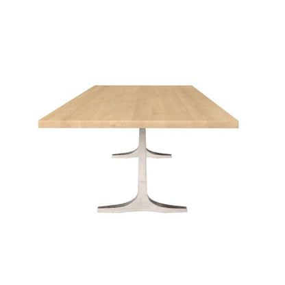 Saloom Furniture - Apollo Dining Table 42 x 96 x 29 in Natural - MDWS-4296-APO-Natural-G veiw 3