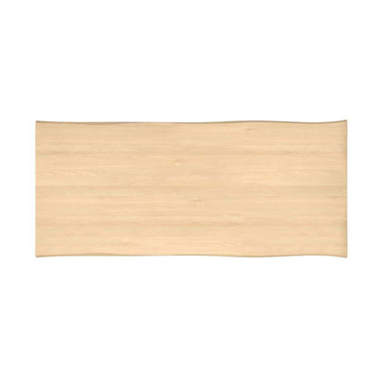 Saloom Furniture - Apollo Wave Edge Dining Table 42 x 80 x 29 in Natural - MWWS-4280-APO-Natural-G veiw 4