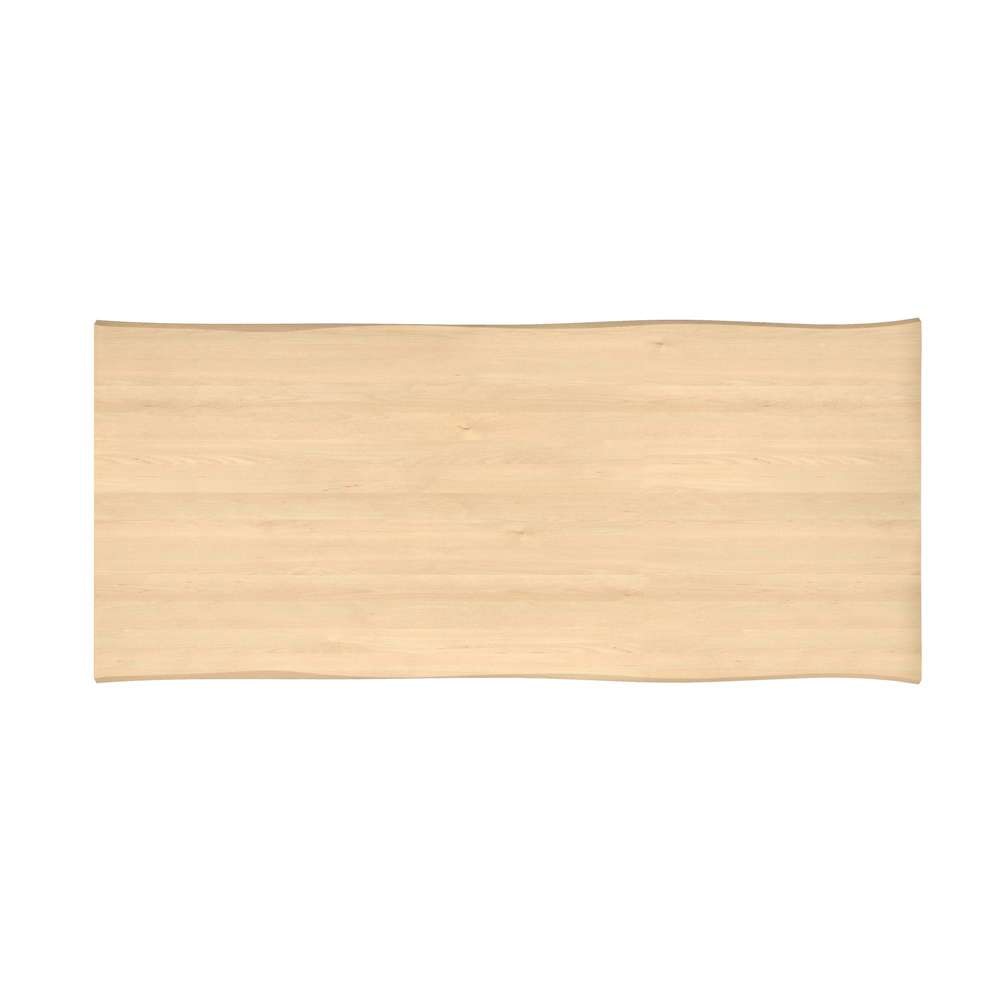 Saloom Furniture - Apollo Wave Edge Dining Table 42 x 96 x 29 in Natural - MWWS-4296-APO-Natural-G veiw 4