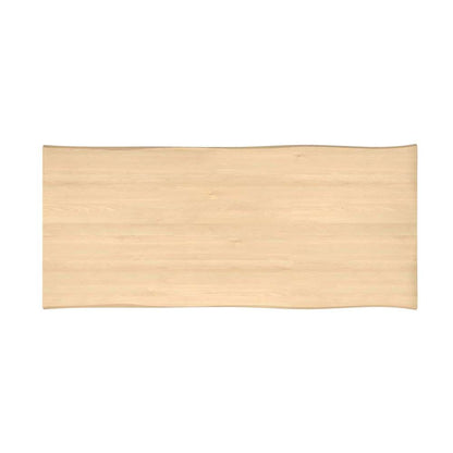 Saloom Furniture - Apollo Wave Edge Dining Table 42 x 96 x 29 in Natural - MWWS-4296-APO-Natural-G veiw 4