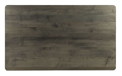 Saloom Furniture - Ari Dining Table 42 x 80 x 29 in Nantucket - SSWI-4280-ARI-Nantucket-G veiw 4