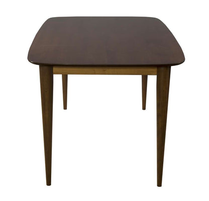 Saloom Furniture - Cona Dining Table 36 x 60 x 29 in Walnut - SCWQ-3660-CON-Walnut-G veiw 3