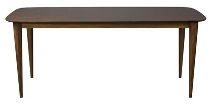 Saloom Furniture - Cona Dining Table 36 x 72 x 29 in Walnut - SCWQ-3672-CON-Walnut-G veiw 2
