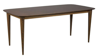 Saloom Furniture - Cona Dining Table 42 x 80 x 29 in Walnut - SCWQ-4280-CON-Walnut-G veiw 1