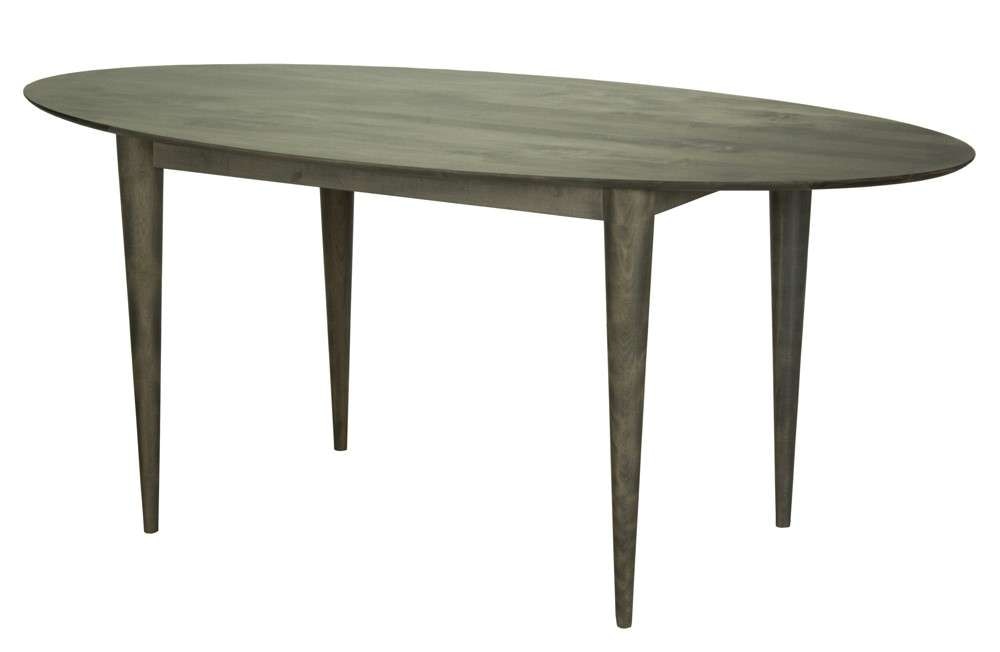 Saloom Furniture - Cona Ellipse Dining Table 36 x 70 x 29 in Nantucket - SCWE-3670-CON-Nantucket-G veiw 1