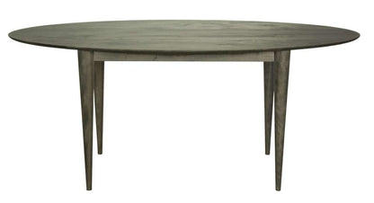 Saloom Furniture - Cona Ellipse Dining Table 36 x 70 x 29 in Nantucket - SCWE-3670-CON-Nantucket-G veiw 2