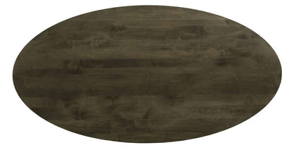Saloom Furniture - Cona Ellipse Dining Table 36 x 70 x 29 in Nantucket - SCWE-3670-CON-Nantucket-G veiw 4
