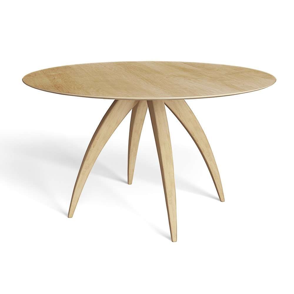 Saloom Furniture - Ella Dining Table 48 x 48 x 29 in Natural - SCWO-4848-ELL-Natural-G veiw 1