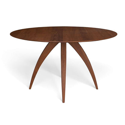 Saloom Furniture - Ella Dining Table 48 x 48 x 29 in Walnut - SCWO-4848-ELL-Walnut-G veiw 2