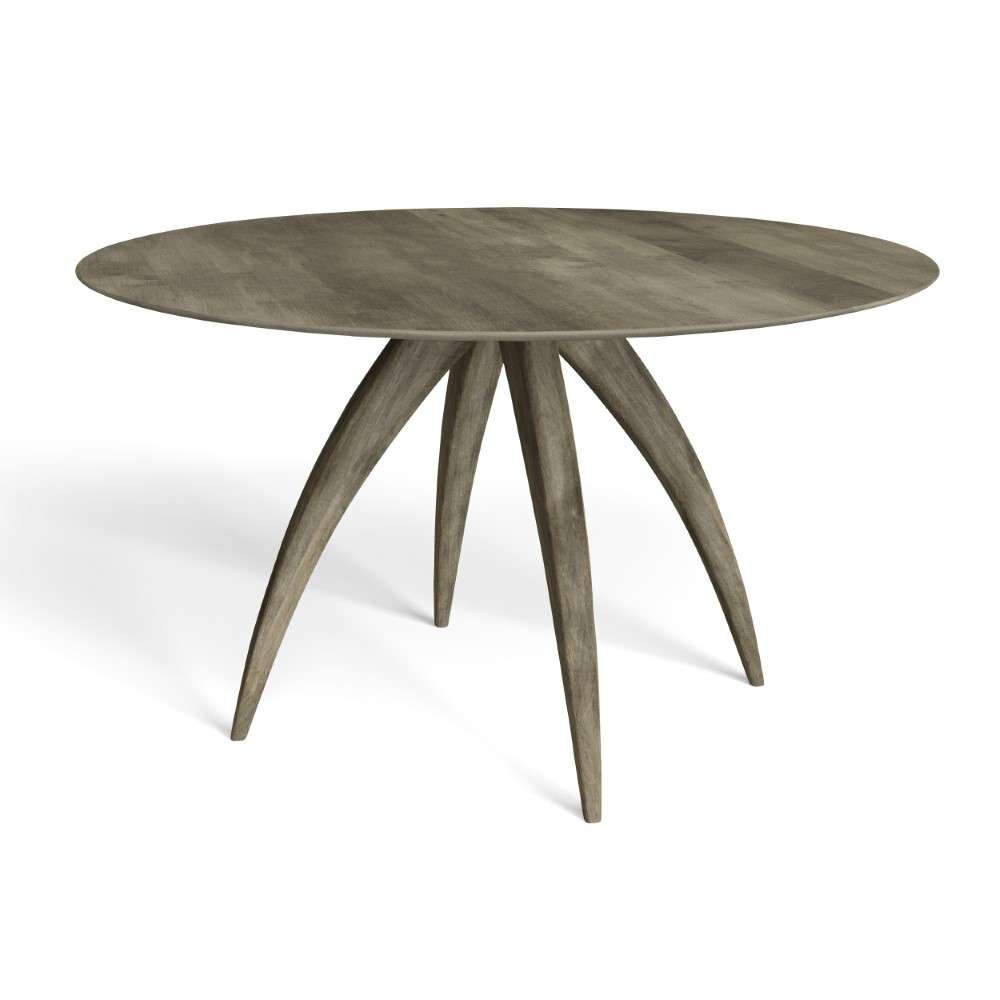 Saloom Furniture - Ella Dining Table 54 x 54 x 29 in Nantucket - SCWO-5454-ELL-Nantucket-G veiw 1