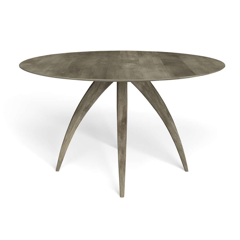 Saloom Furniture - Ella Dining Table 54 x 54 x 29 in Nantucket - SCWO-5454-ELL-Nantucket-G veiw 2