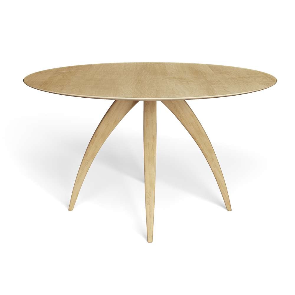 Saloom Furniture - Ella Dining Table 54 x 54 x 29 in Natural - SCWO-5454-ELL-Natural-G veiw 2