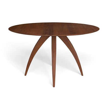 Saloom Furniture - Ella Dining Table 54 x 54 x 29 in Walnut - SCWO-5454-ELL-Walnut-G veiw 2