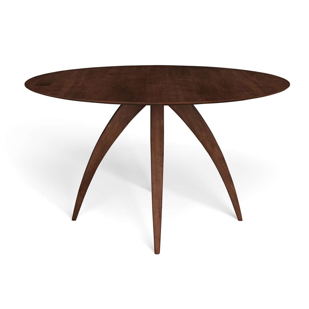 Saloom Furniture - Ella Dining Table 60 x 60 x 29 in Java - SCWO-6060-ELL-Java-G veiw 2