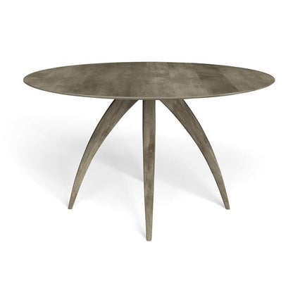 Saloom Furniture - Ella Ellipse Dining Table 42 x 80 x 29 in Nantucket - SCWE-4280-ELL-Nantucket-G veiw 2