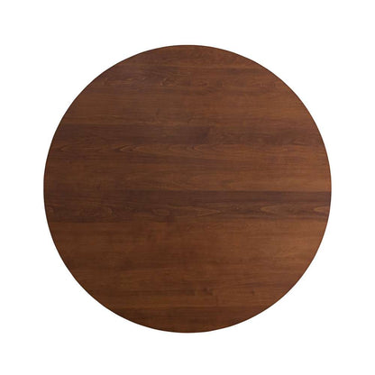 Saloom Furniture - Ella Ellipse Dining Table 42 x 80 x 29 in Walnut - SCWE-4280-ELL-Walnut-G veiw 3