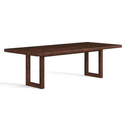 Saloom Furniture - Emerson Dining Table 42 x 72 x 29 in Java - MDWS-4272-EME-Java-G veiw 1