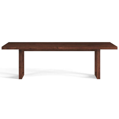 Saloom Furniture - Emerson Dining Table 42 x 72 x 29 in Java - MDWS-4272-EME-Java-G veiw 2