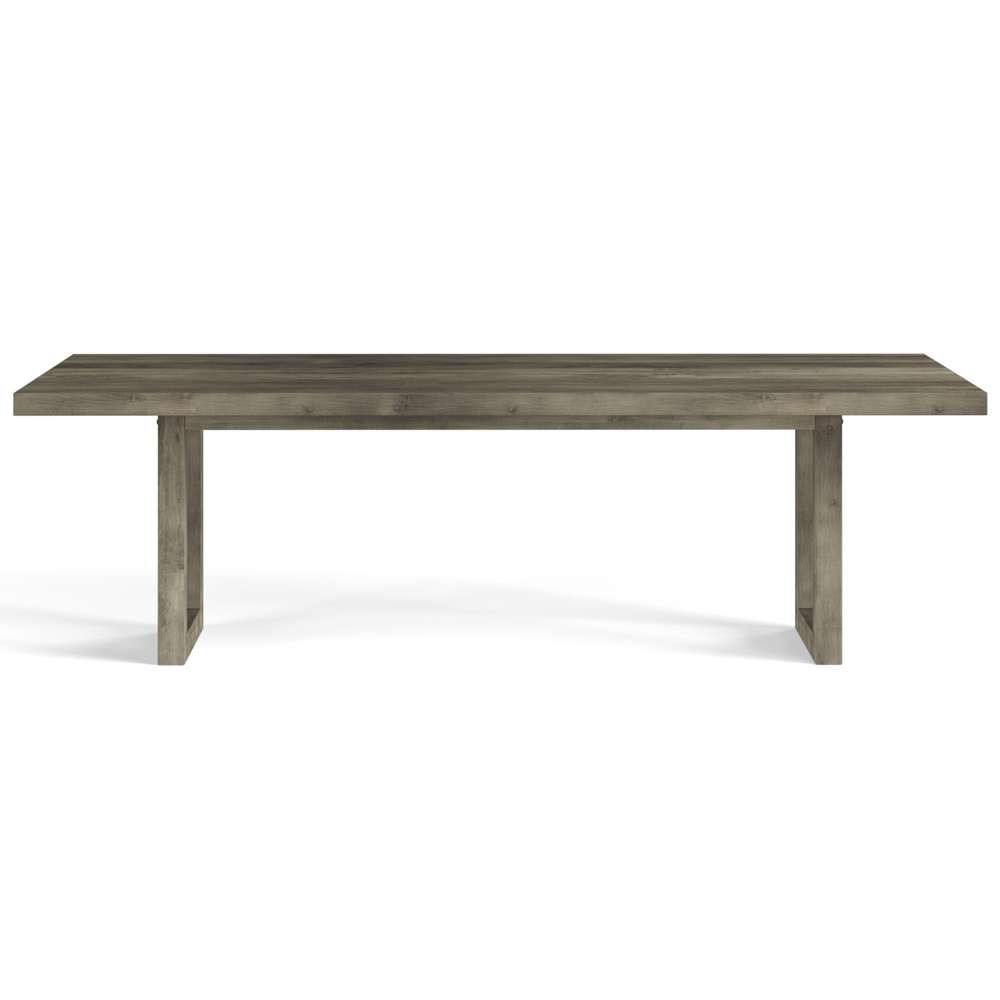 Saloom Furniture - Emerson Dining Table 42 x 72 x 29 in Nantucket - MDWS-4272-EME-Nantucket-G veiw 2