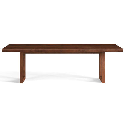 Saloom Furniture - Emerson Dining Table 42 x 72 x 29 in Walnut - MDWS-4272-EME-Walnut-G veiw 2
