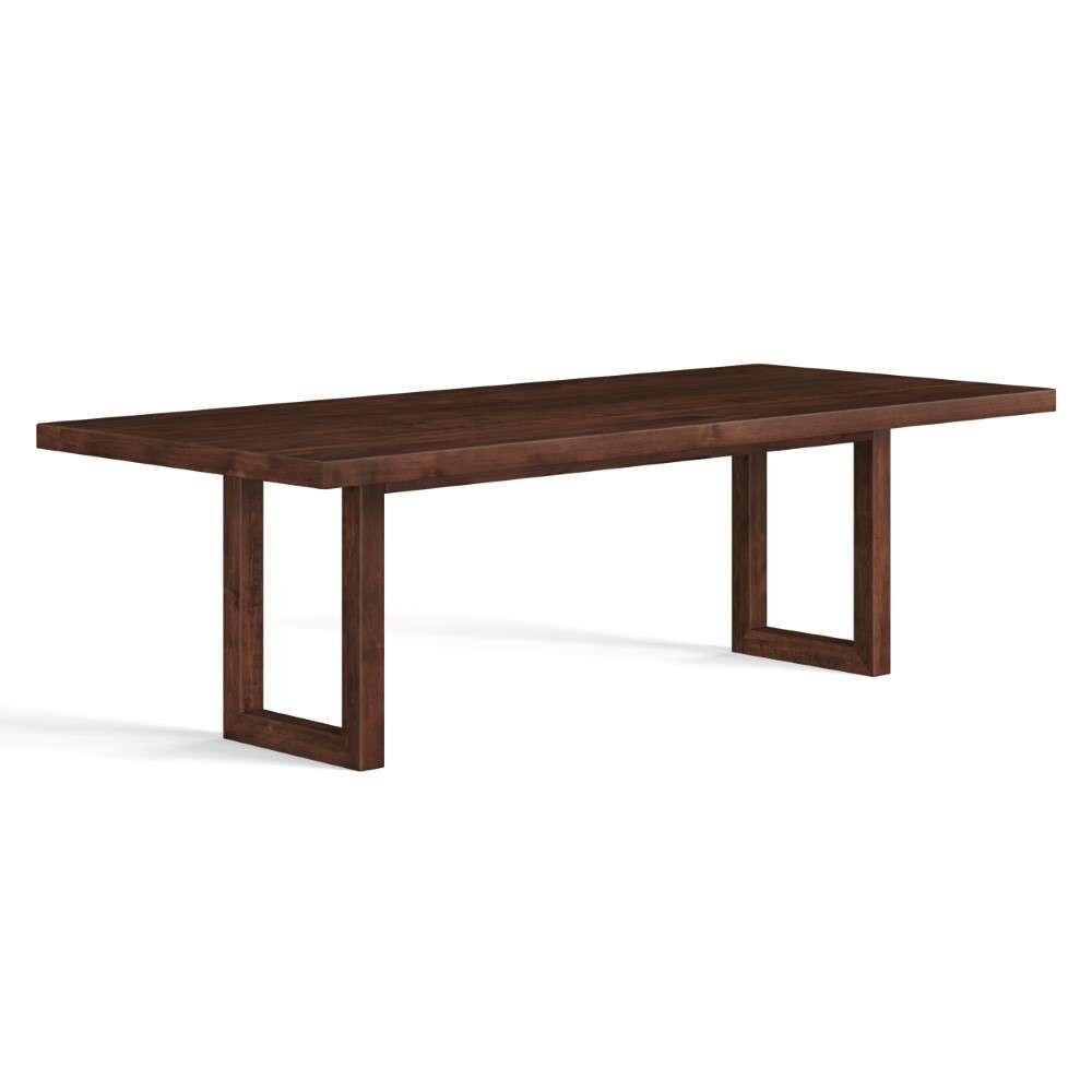 Saloom Furniture - Emerson Dining Table 42 x 96 x 29 in Java - MDWS-4296-EME-Java-G veiw 1