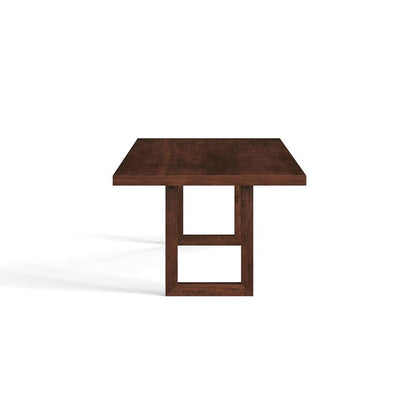 Saloom Furniture - Emerson Dining Table 42 x 96 x 29 in Java - MDWS-4296-EME-Java-G veiw 3