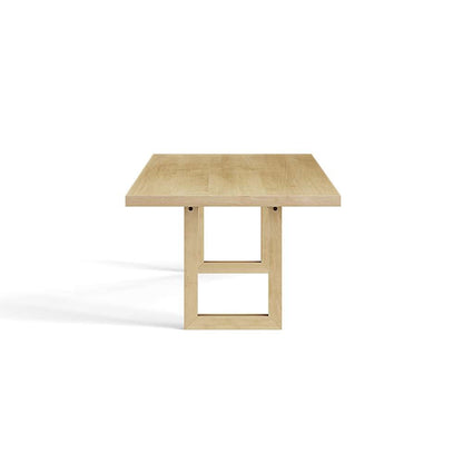 Saloom Furniture - Emerson Dining Table 42 x 96 x 29 in Natural - MDWS-4296-EME-Natural-G veiw 3