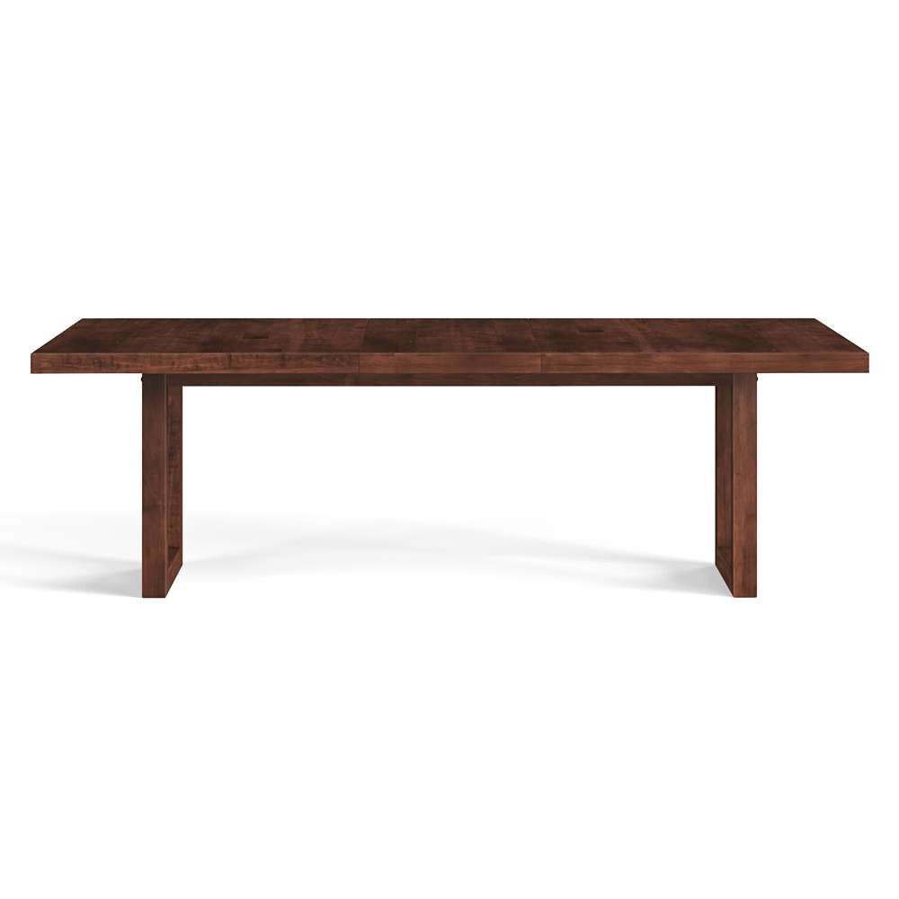 Saloom Furniture - Emerson Extension Dining Table 42 x 77.5 x 29 in Java - MDWS-4260-1-EME-Java-G veiw 2