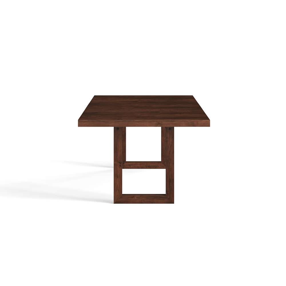 Saloom Furniture - Emerson Extension Dining Table 42 x 77.5 x 29 in Java - MDWS-4260-1-EME-Java-G veiw 3