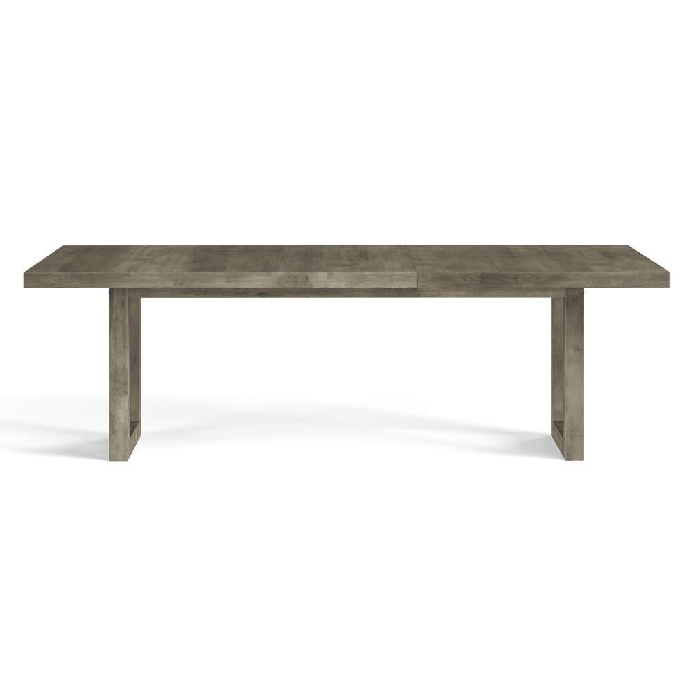 Saloom Furniture - Emerson Extension Dining Table 42 x 77.5 x 29 in Nantucket - MDWS-4260-1-EME-Nantucket-G veiw 2