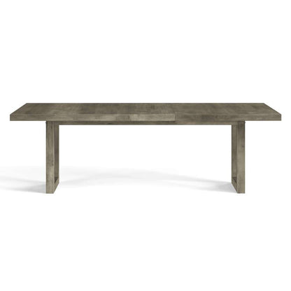 Saloom Furniture - Emerson Extension Dining Table 42 x 77.5 x 29 in Nantucket - MDWS-4260-1-EME-Nantucket-G veiw 2