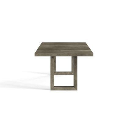 Saloom Furniture - Emerson Extension Dining Table 42 x 77.5 x 29 in Nantucket - MDWS-4260-1-EME-Nantucket-G veiw 3
