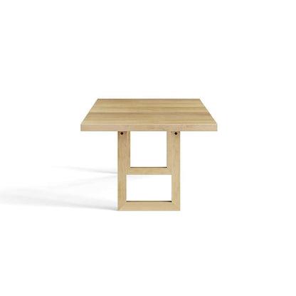 Saloom Furniture - Emerson Extension Dining Table 42 x 77.5 x 29 in Natural - MDWS-4260-1-EME-Natural-G veiw 3
