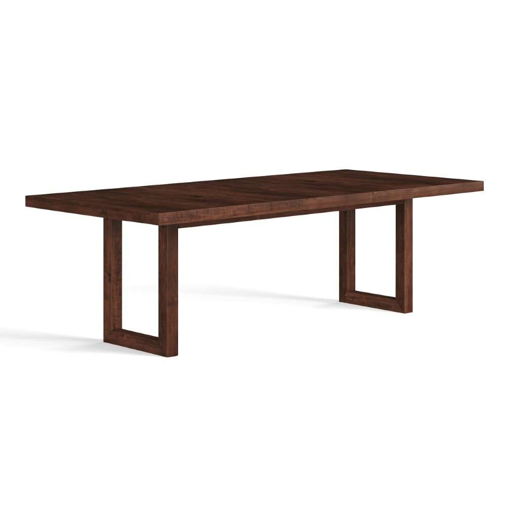 Saloom Furniture - Emerson Extension Dining Table 42 x 92 x 29 in Java - MDWS-4272-1-EME-Java-G veiw 1