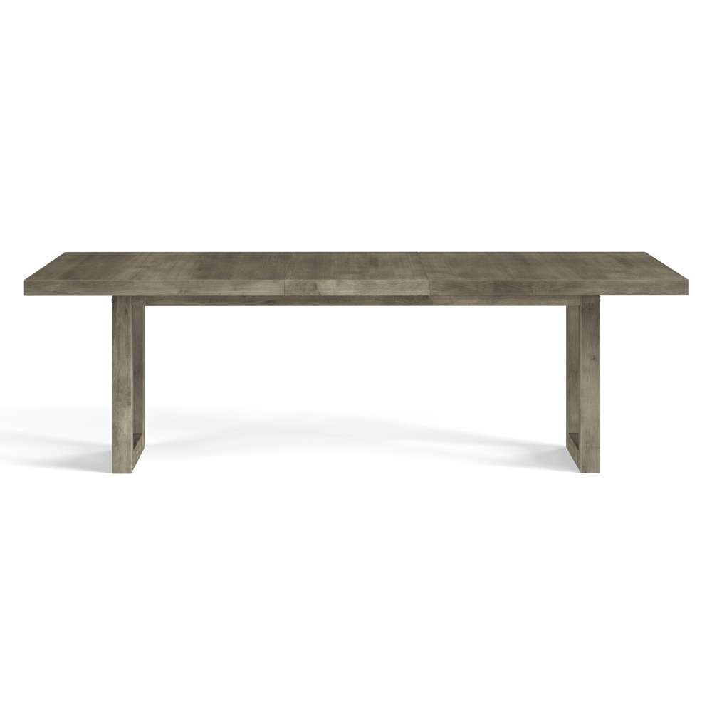 Saloom Furniture - Emerson Extension Dining Table 42 x 92 x 29 in Nantucket - MDWS-4272-1-EME-Nantucket-G veiw 2