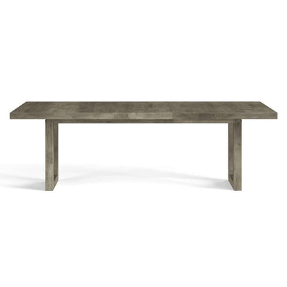 Saloom Furniture - Emerson Extension Dining Table 42 x 92 x 29 in Nantucket - MDWS-4272-1-EME-Nantucket-G veiw 2