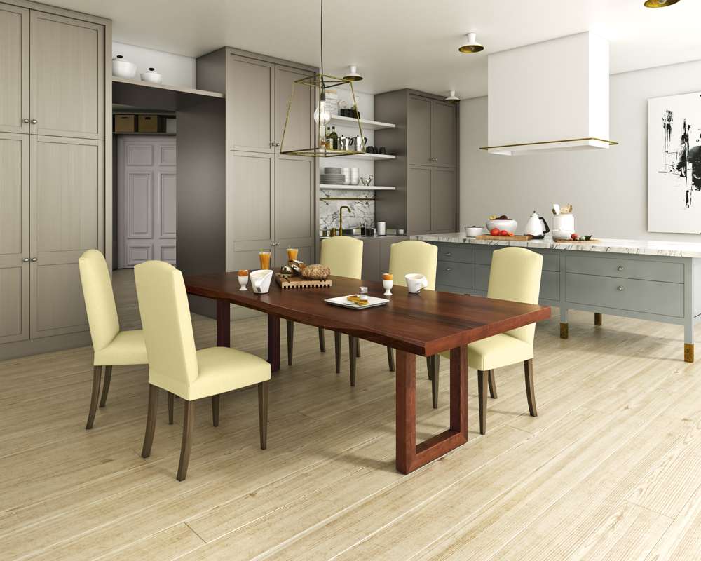 Saloom Furniture - Emerson Wave Edge Dining Table 42 x 72 x 29 in Walnut - MWWS-4272-EME-Walnut-G veiw 5