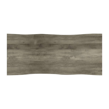 Saloom Furniture - Emerson Wave Edge Dining Table 42 x 96 x 29 in Nantucket - MWWS-4296-EME-Nantucket-G veiw 4