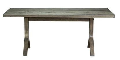 Saloom Furniture - Hudson Dining Table 36 x 54 x 29 in Nantucket - MAWI-3654-HUD-Nantucket-G veiw 2