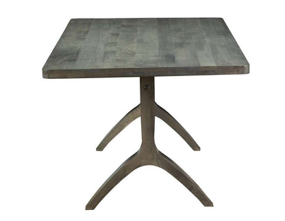 Saloom Furniture - Hudson Dining Table 36 x 60 x 29 in Nantucket - MAWI-3660-HUD-Nantucket-G veiw 3