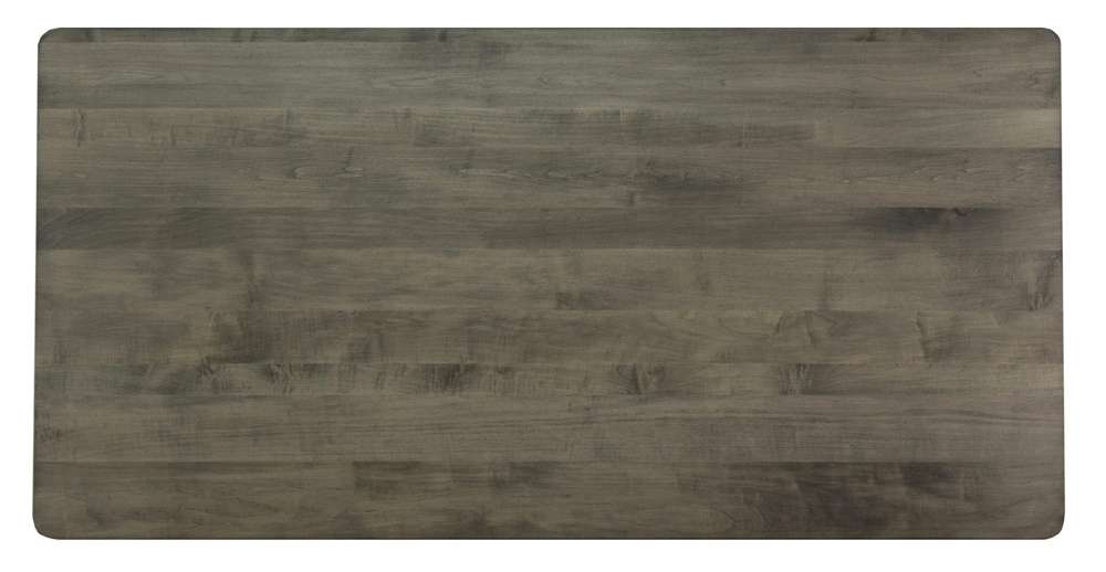 Saloom Furniture - Hudson Dining Table 36 x 80 x 29 in Nantucket - MAWI-3680-HUD-Nantucket-G veiw 4