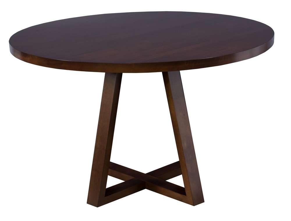 Saloom Furniture - Kandance Dining Table 42 x 42 x 29 in Walnut - MAWO-4242-KAN-Walnut-G veiw 3