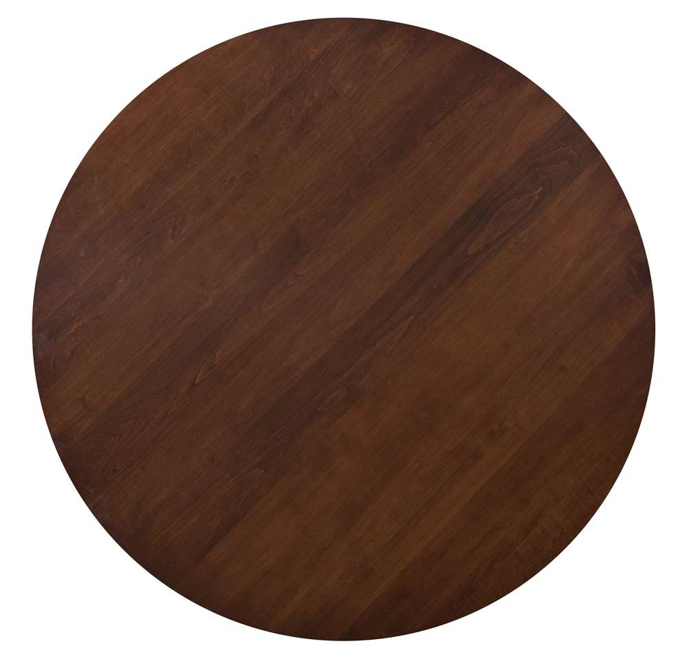 Saloom Furniture - Kandance Dining Table 54 x 54 x 29 in Walnut - MAWO-5454-KAN-Walnut-G veiw 4