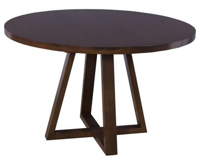 Saloom Furniture - Kandance Dining Table 60 x 60 x 29 in Walnut - MAWO-6060-KAN-Walnut-G veiw 1
